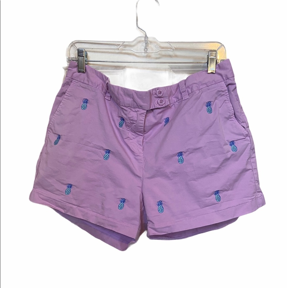 Vineyard Vines pineapple embroidered pink/purple